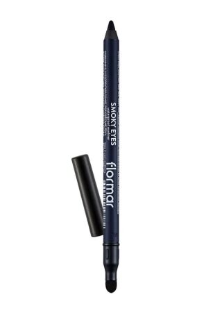 Flormar Smoky Eyes Mat Bitişli & Sünger Başlıklı Göz Kalemi 004 Royal Blue