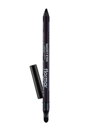Flormar Smoky Eyes Mat Bitişli & Sünger Başlıklı Göz Kalemi 005 Deep Purple