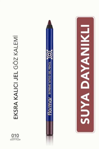 Flormar Suya Dayanıklı Işıltılı Jel Göz Kalemi- Glamour Eyes Gel Pencil - 010 Purple