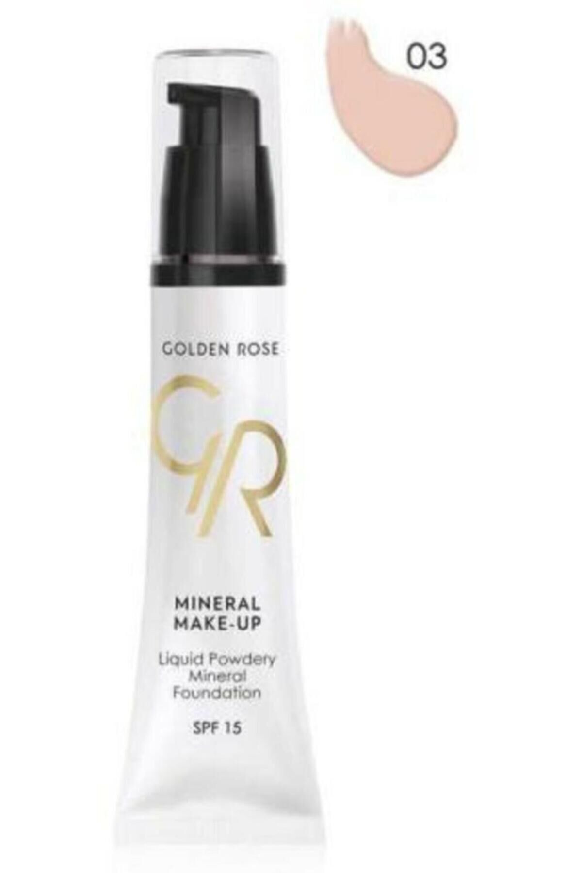 Golden Rose Liquid Powdery Mineral Foundation 03