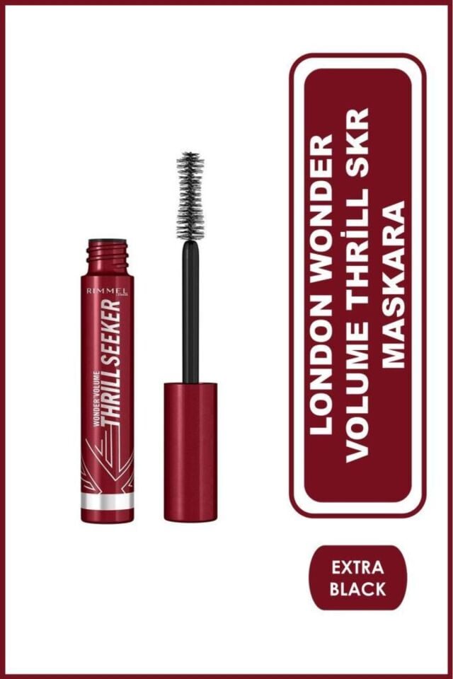 London Wonder Volume Thrill Seeker Maskara Extra Black
