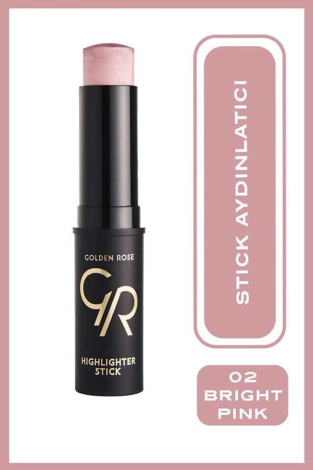 Highlighter Stick 02 Bright Pink Stik Aydınlatıcı 9,5 ml