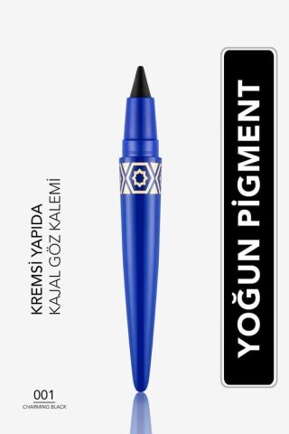 Flormar Yumuşak Uçlu Kajal Göz Kalemi - Kajal Liner Pen - 001 Black