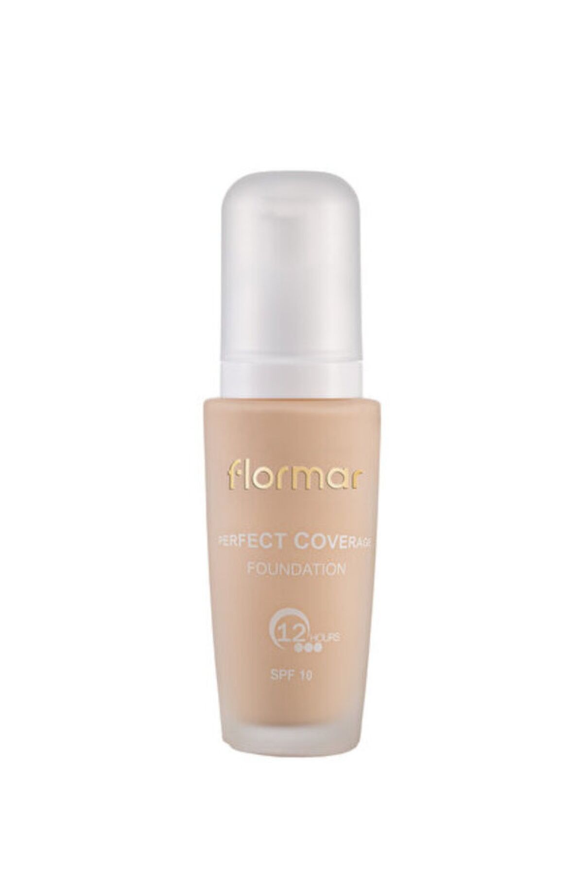 Flormar Yoğun Kapatıcı Su Bazlı Fondöten (Soğuk Alt Ton) - Perfect Coverage Foundation - 105 - 8690604085934