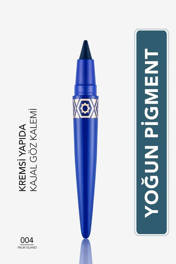 Flormar Yumuşak Uçlu Kajal Göz Kalemi - Kajal Liner Pen - 004 Palm Island Mena
