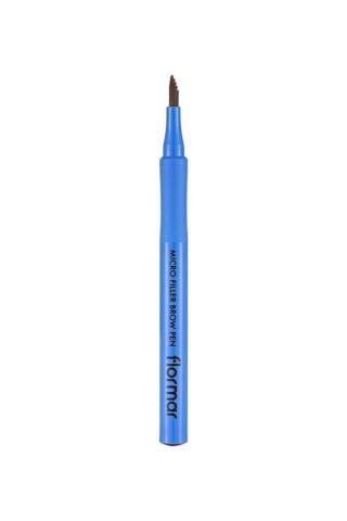 Flormar Kaş Doldurma Kalemi (Kahve) - Brow Micro Filler Pen - 002 Brown