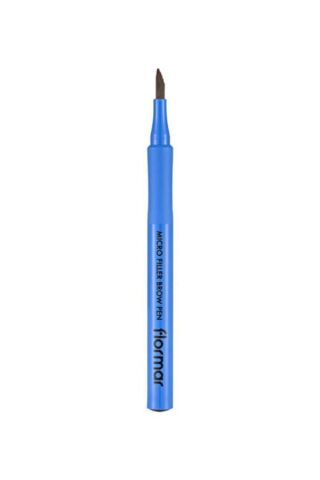 Flormar Kaş Doldurma Kalemi - Brow Micro Filler Pen - 001 Lıght Brown
