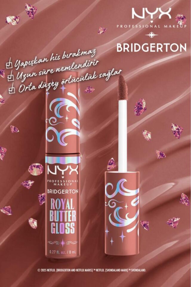 NYX Professional Makeup Bridgerton Koleksiyonu Dudak Parlatıcısı - Paraline