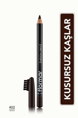 Flormar Eyebrow Pencil Sedefli Kahverengi Kaş Kalemi 402