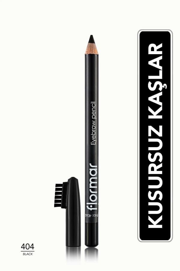 Flormar Kaş Maskarası Ve Kaş Farı - Eyebrow Pencil 404 Black