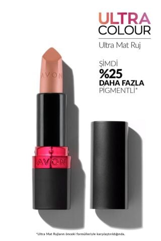 Avon Ultra Mat Ruj - Peach Macaron