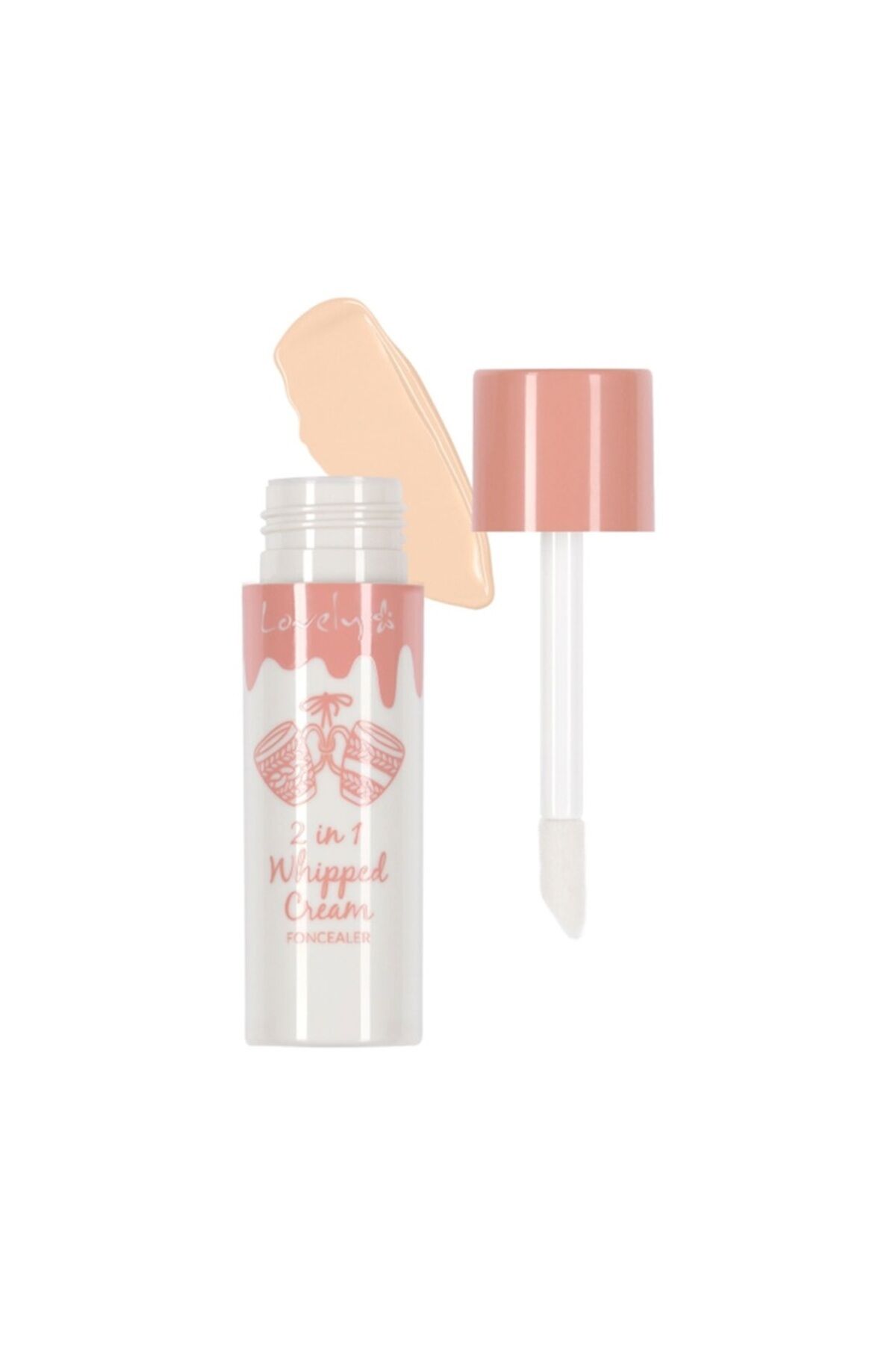 2 in 1 Fondöten ve Kapatıcı No: 01