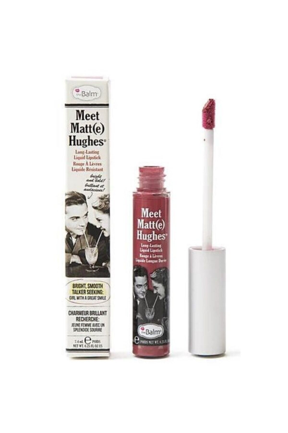 The Balm Meet Matte Hughes Lipstick Likit Ruj - Brilliant