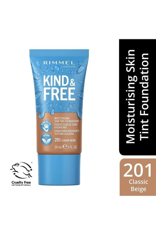 Rimmel London Fondöten Kind Free Foundation - 201 Clasic Beige