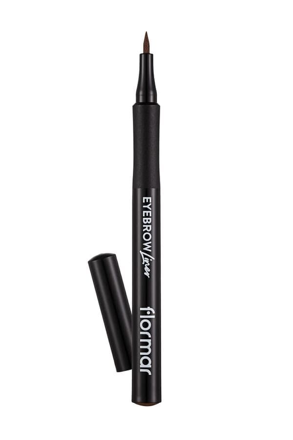 Flormar Suya Dayanıklı Likit Kaş Kalemi - Eyebrow Liner - 003 Medium Brown
