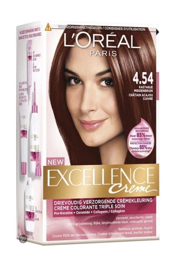 L'Oréal Paris Excellence  Saç Boyası  4/54 - Büyüleyici Bakır Akaju