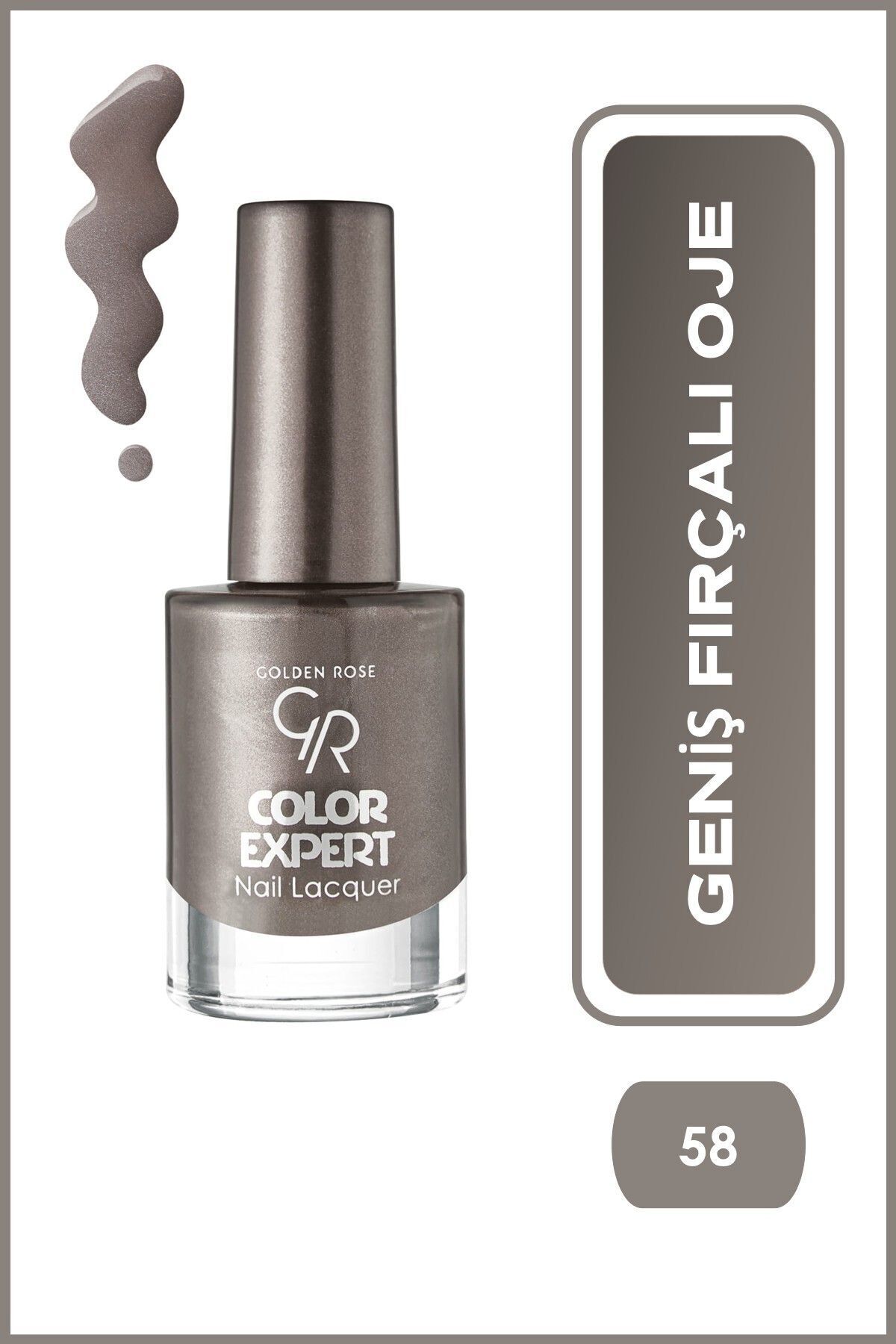 Color Expert Nail Lacquer 98 Geniş Fırçalı Oje 10,2 ml O-Gcx-58