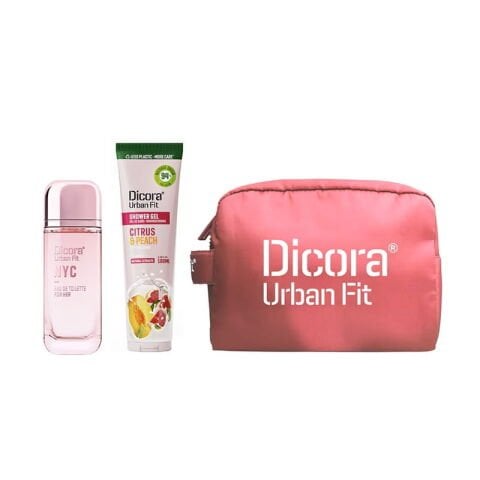 Dicora EDT NYC 40 ml + Kişisel Bakım Seti + Jel 100 ml
