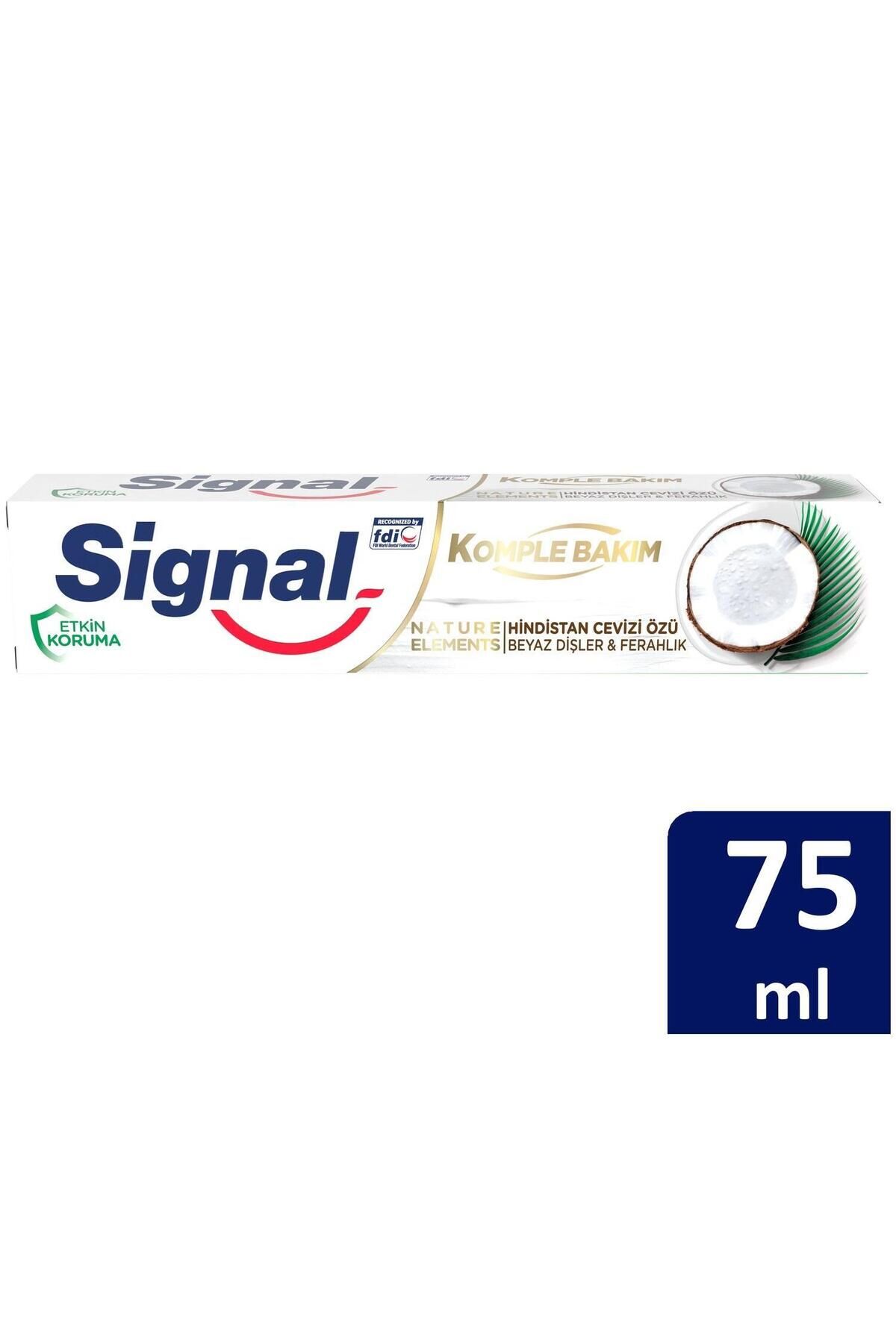 Signal Nature Elements Coco Whıte Diş Macunu 75 ml