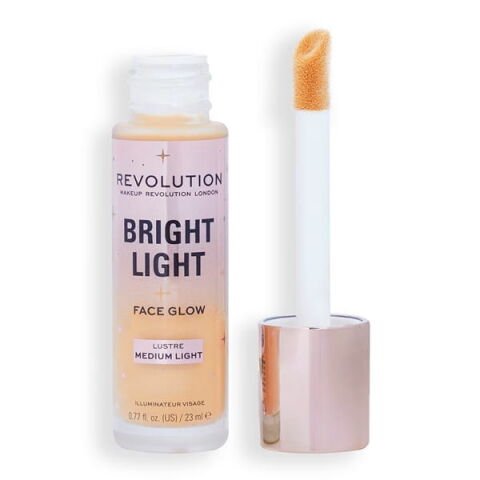Revolution Bright Light Face Glow 4in1 Işıltılı Fondöten Medium Light