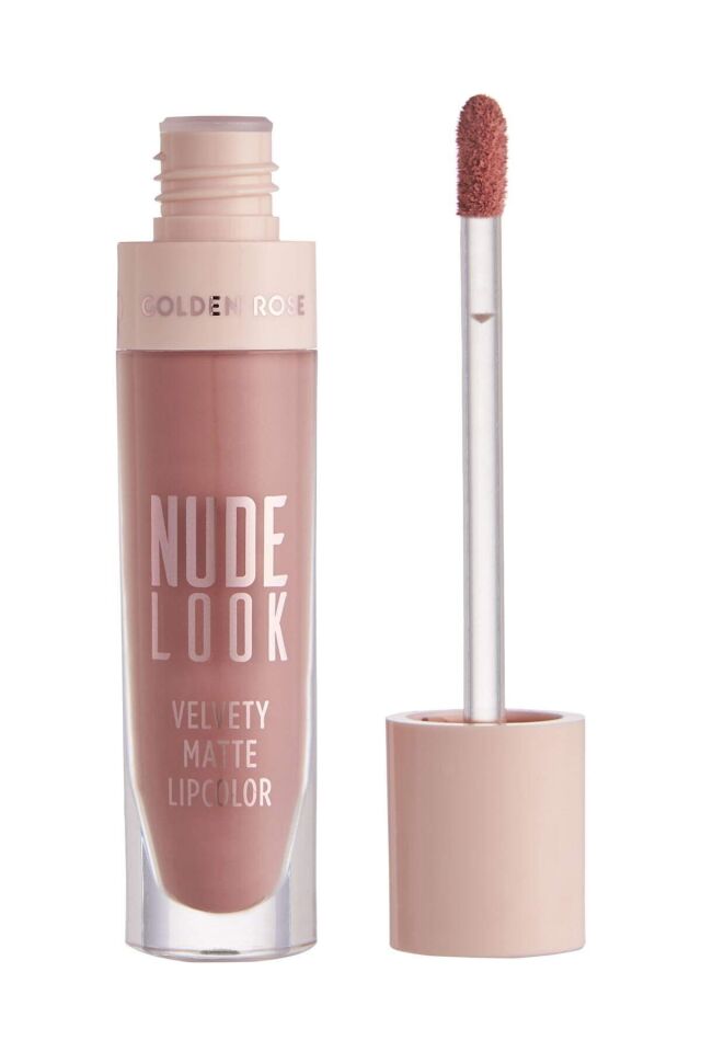 Nude Look Velvety Matte Lipcolor 03 Rosy Nude Jojoba ve Avokado Yağlı Likit Mat Ruj 4,5 ml