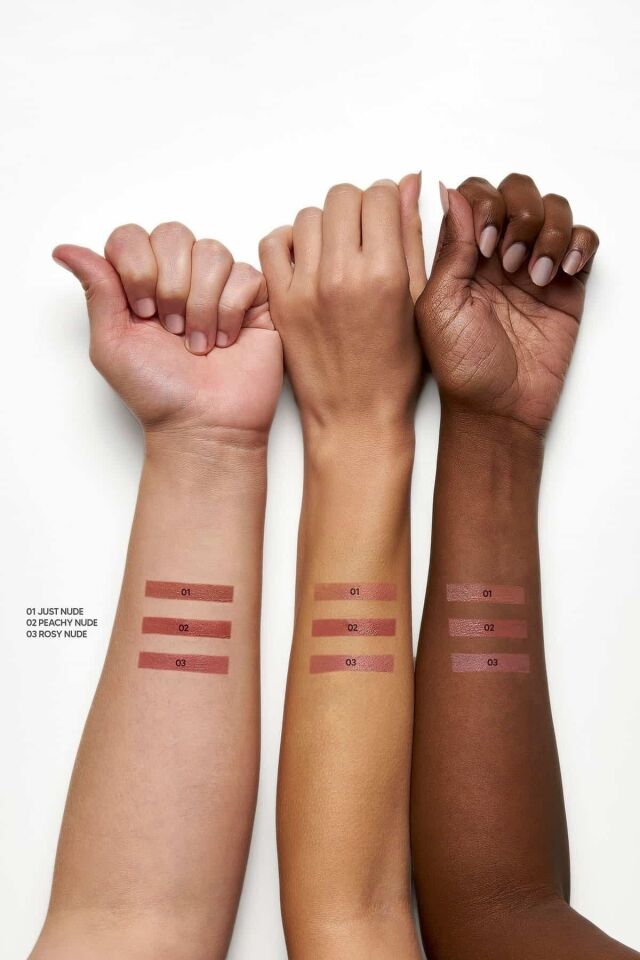 Nude Look Velvety Matte Lipcolor 03 Rosy Nude Jojoba ve Avokado Yağlı Likit Mat Ruj 4,5 ml