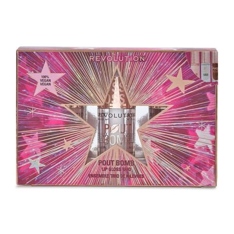 Revolution Pout Bomb Dolgunlaştırıcı Lip Gloss Seti