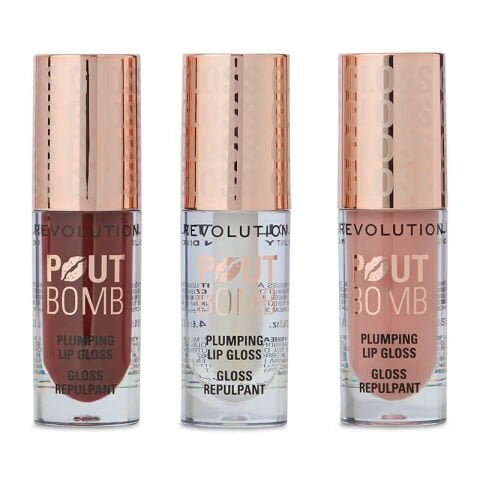 Revolution Pout Bomb Dolgunlaştırıcı Lip Gloss Seti