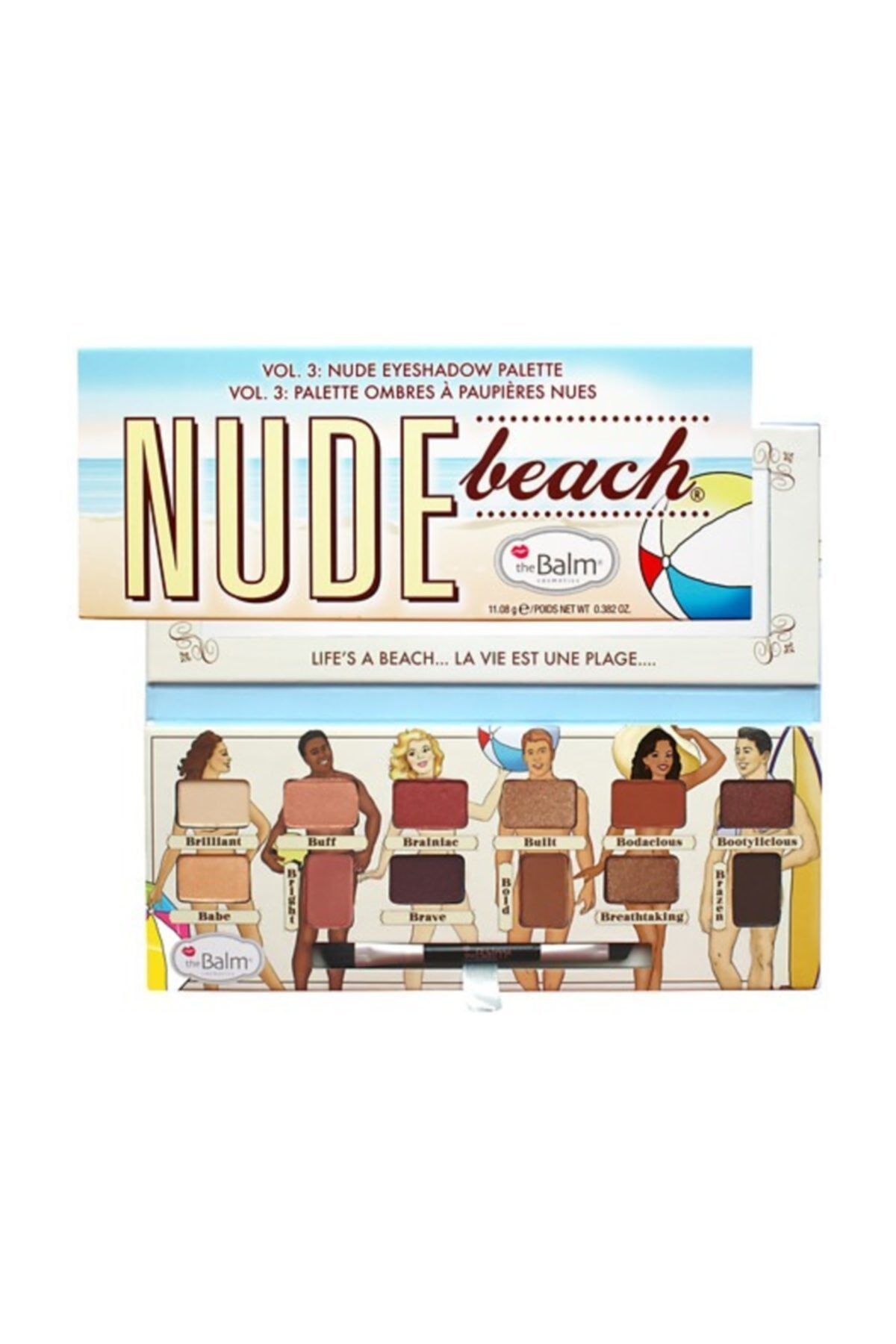 Nude Beach Palette Far Paleti Dude