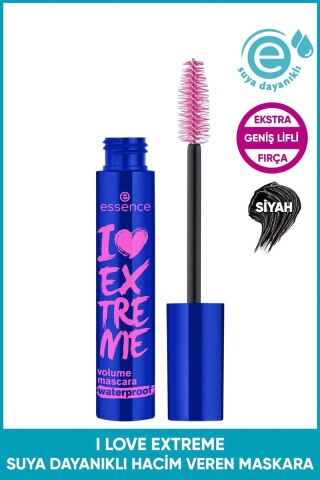 Essence Siyah Maskara - I Love Extreme Mascara