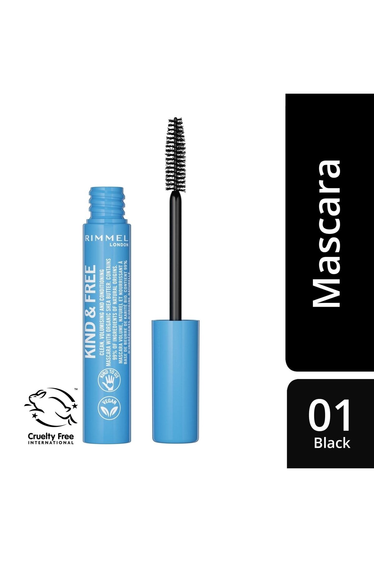 Kind Free Mascara Black No:001