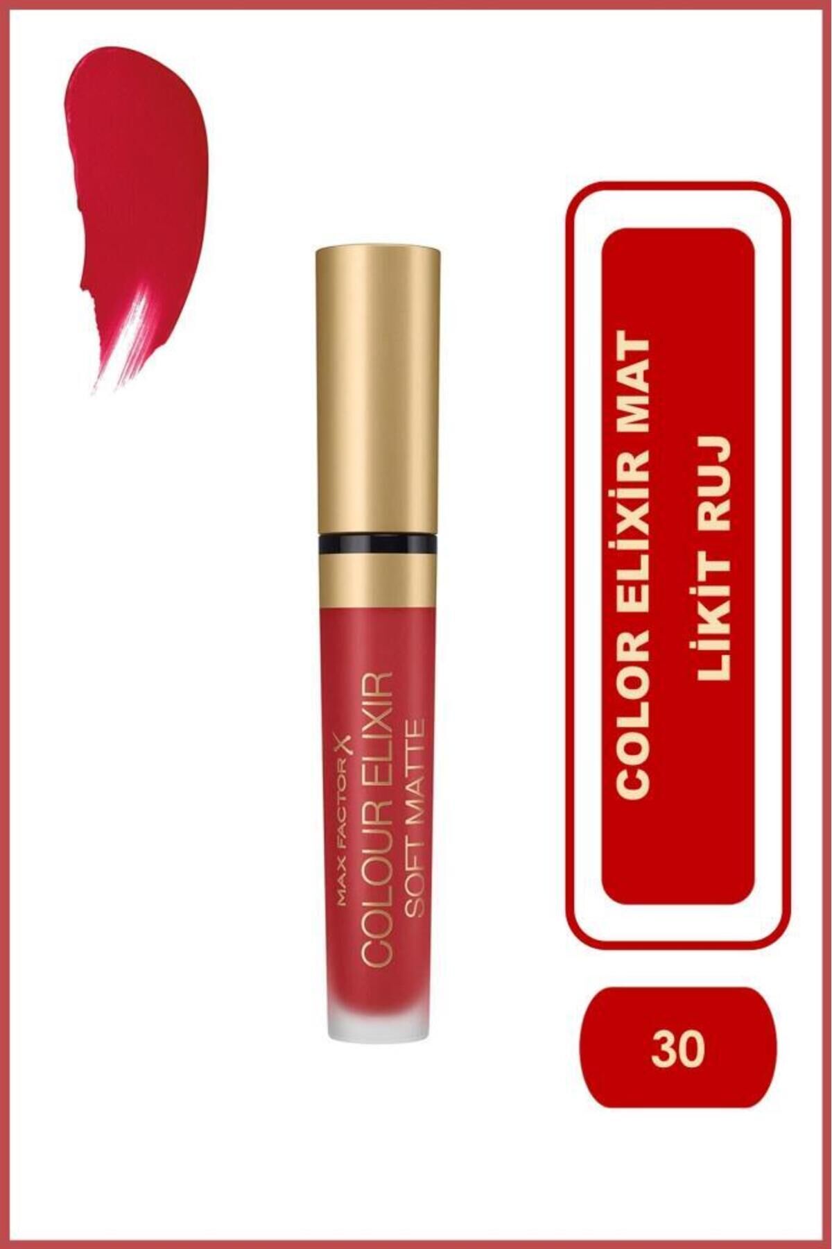 Likit Mat Ruj Color Elixir Matte Lipstick 030 Crushed Ruby