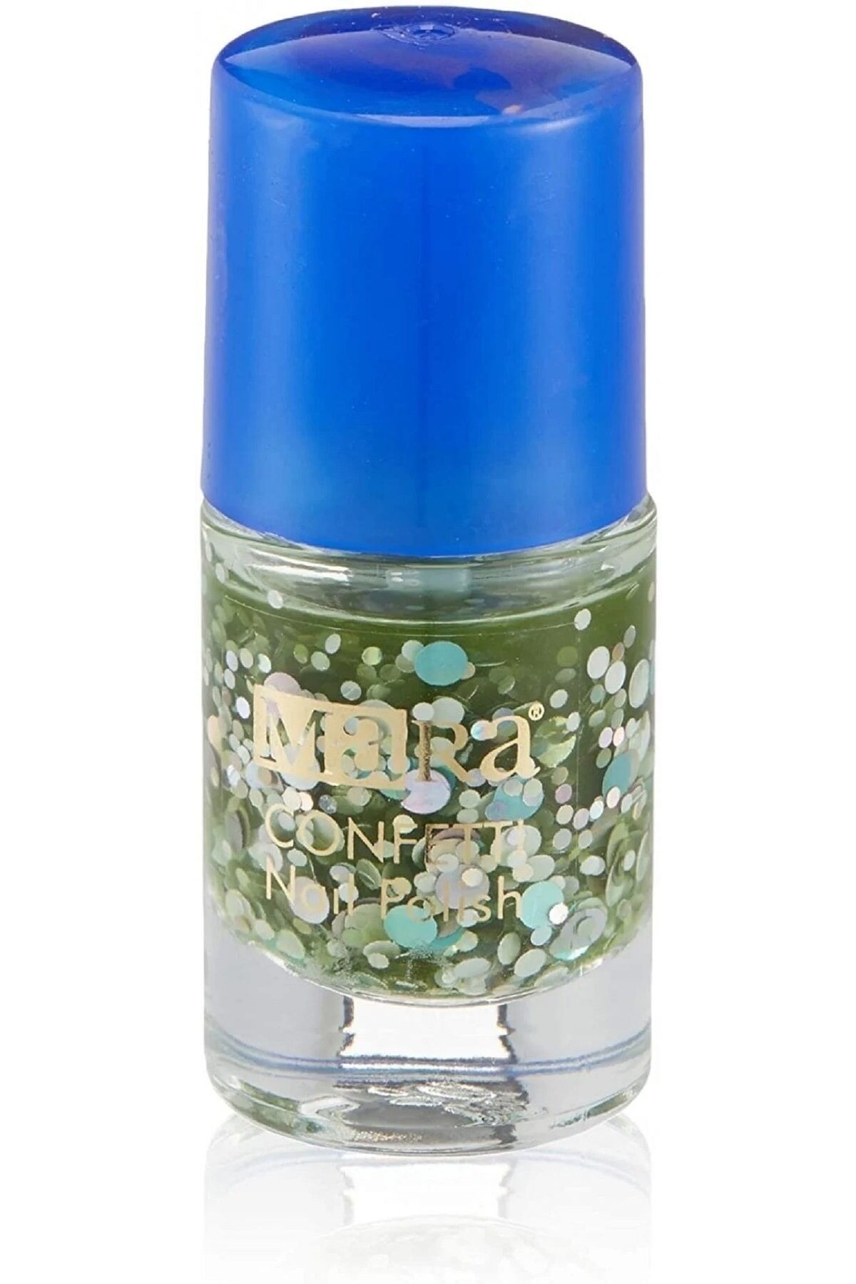 Confetti Nail Polish Oje Blue Dream