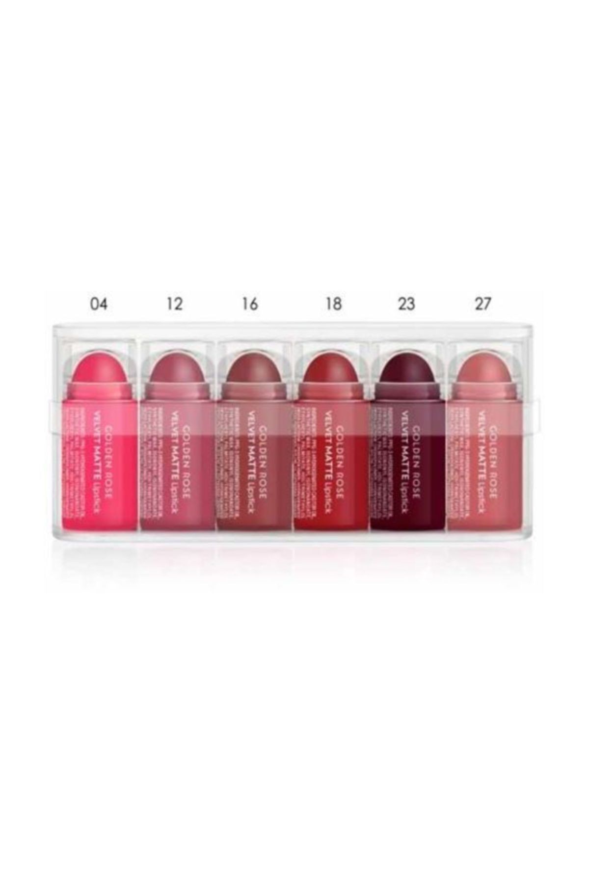 Velvet Lipstick Set Mix 2 6'lı Mini Mat Ruj 6 x 0,5 g
