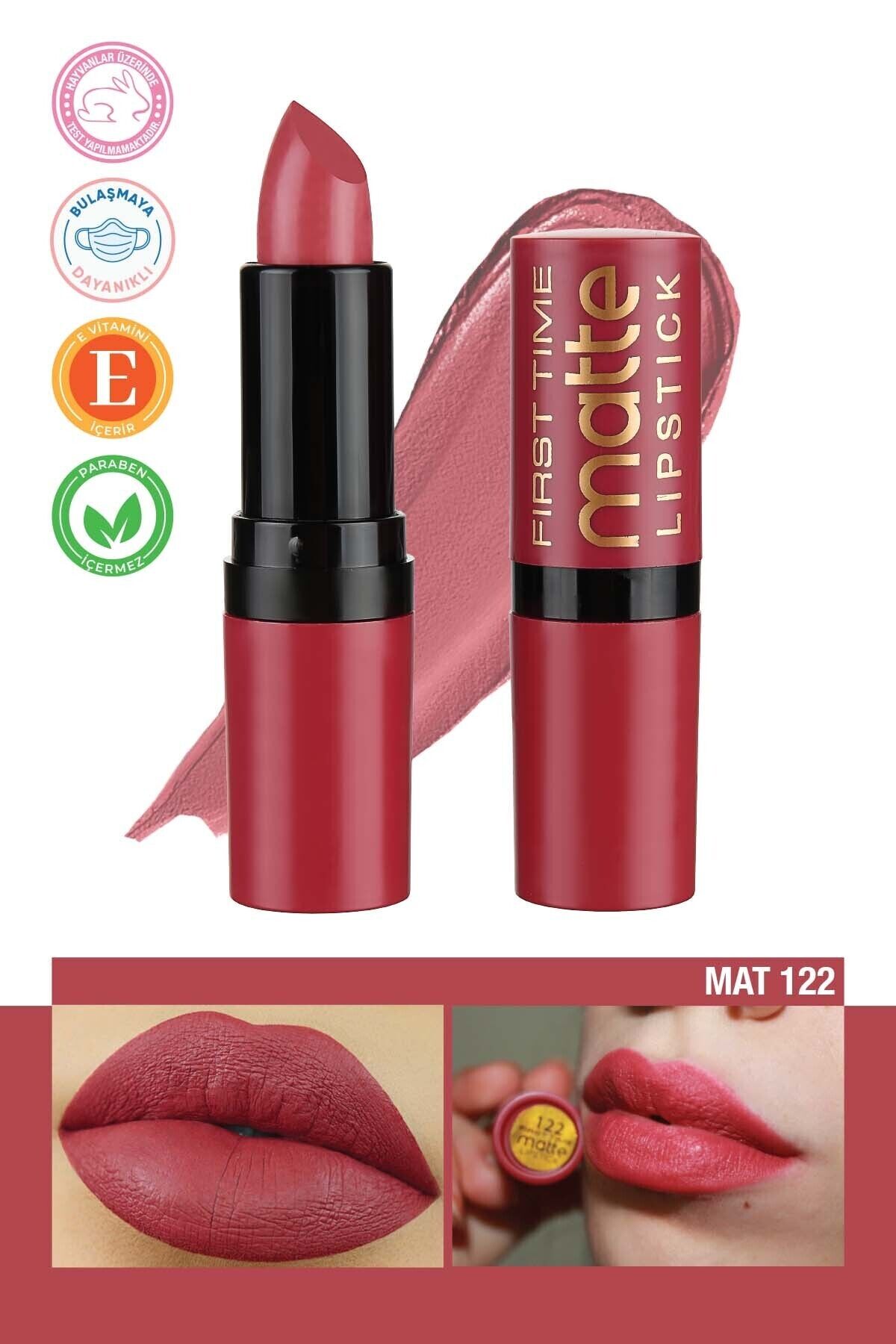 Fırst Tıme Rich Matte Lipstick - 122