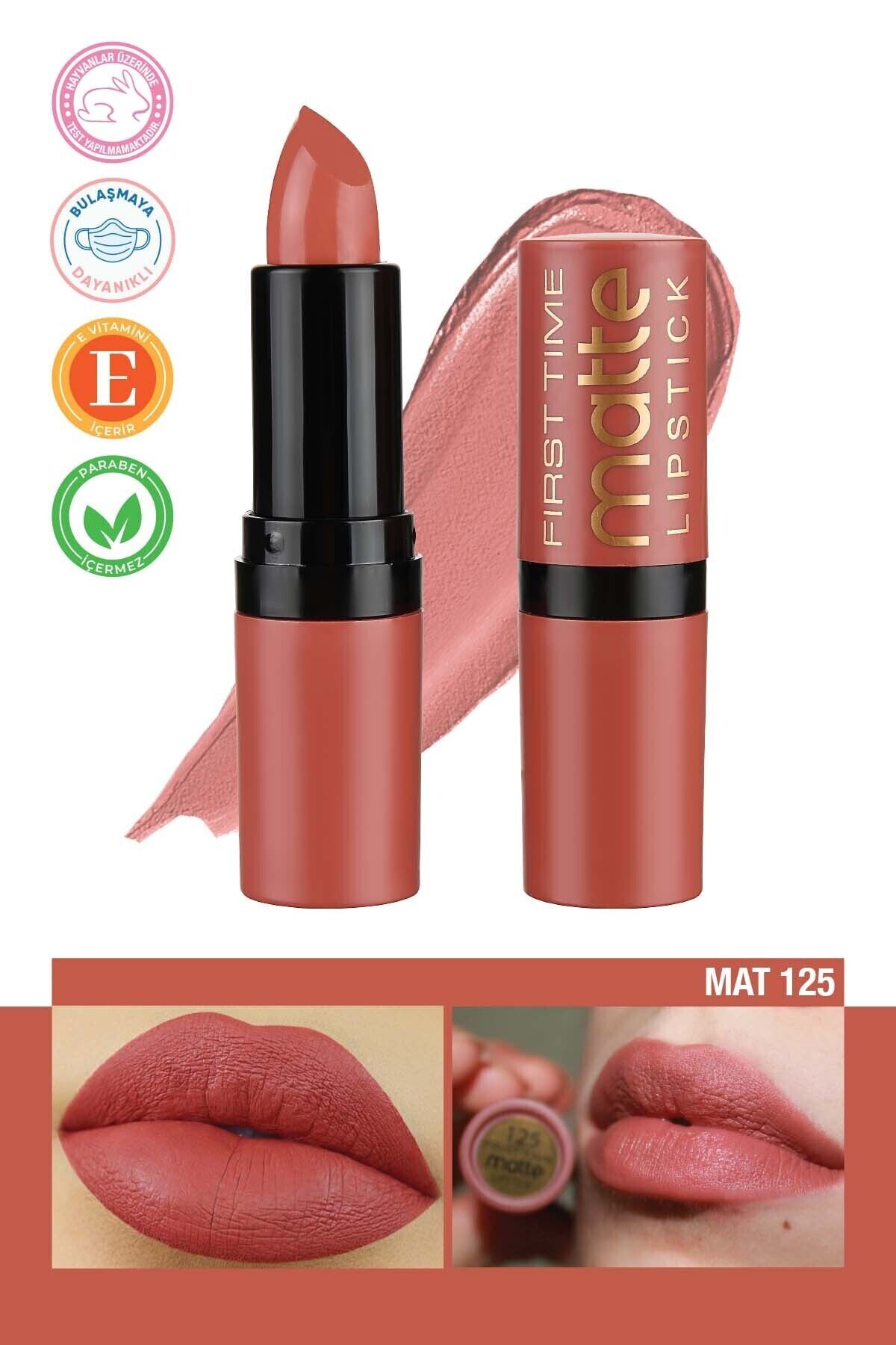 Fırst Tıme Rich Matte Lipstick - 125