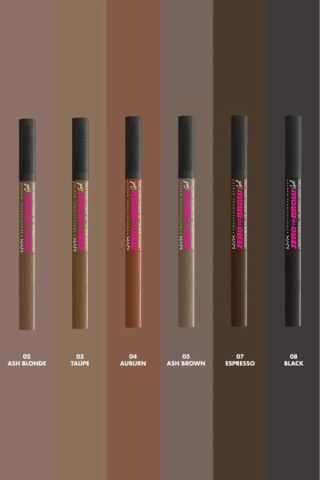 NYX Professional Makeup Zero to Brow Uzun Süre Kalıcı Kaş Jeli - Auburn