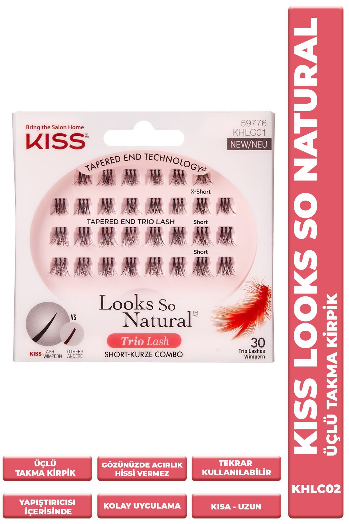 Trio Tekli Takma Kirpik