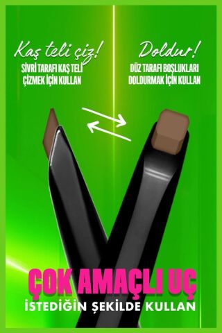 NYX Professional Makeup Blade N Shade Kaş Kalemi - 12 Black