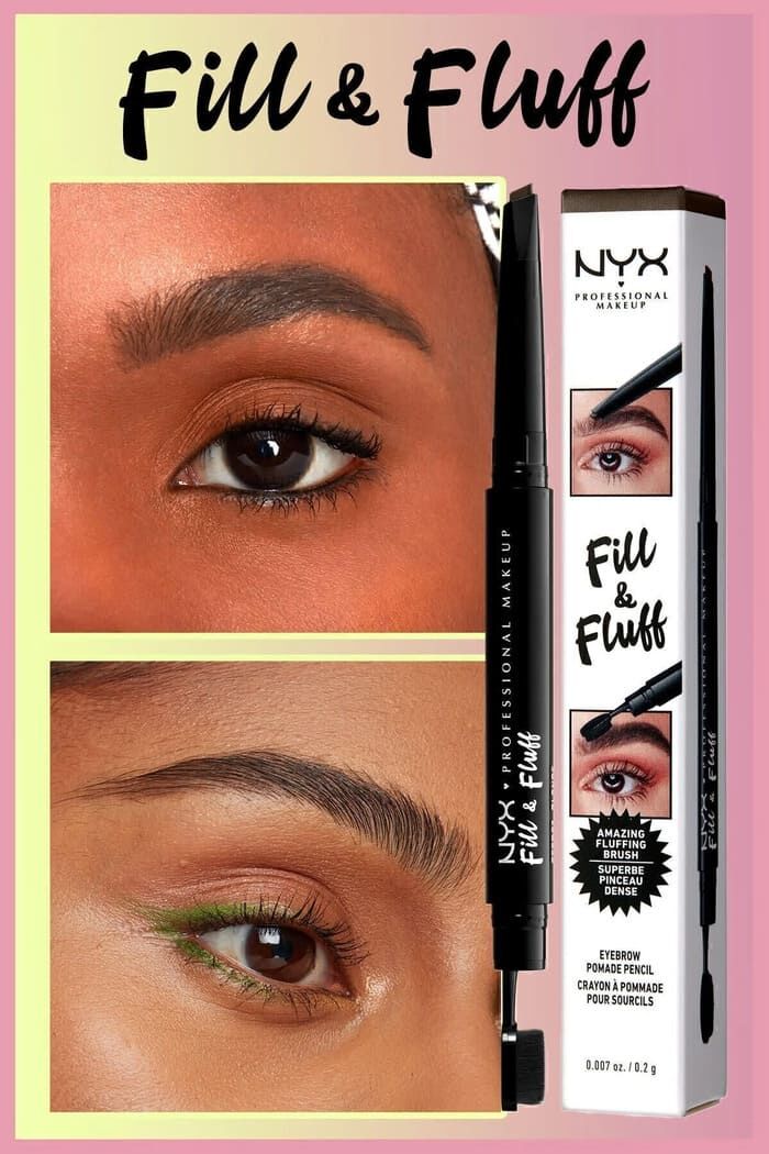 NYX Professional Makeup Fill & Fluff Eyebrow Pomade Pencil Kaş Kalemi- Espresso