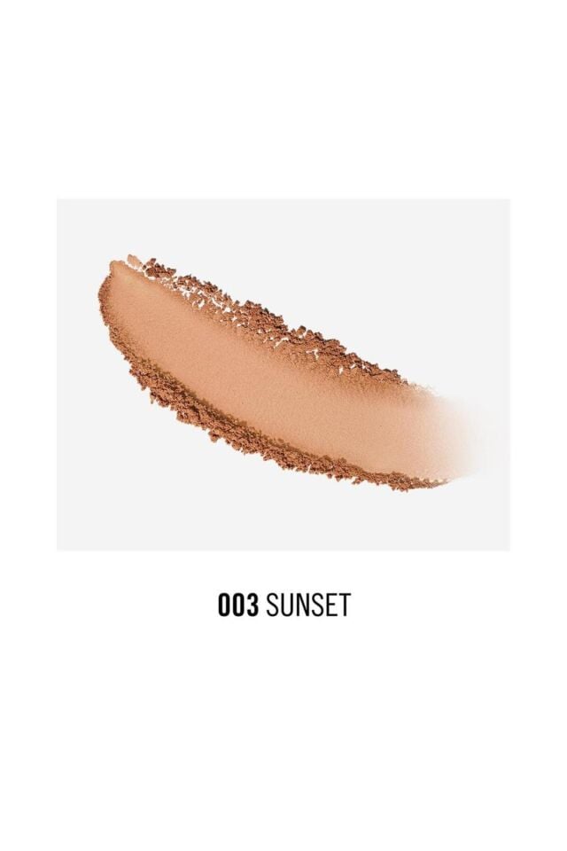 Bronzlaştırıcı Pudra - Natural Bronzer 003 Sun Set