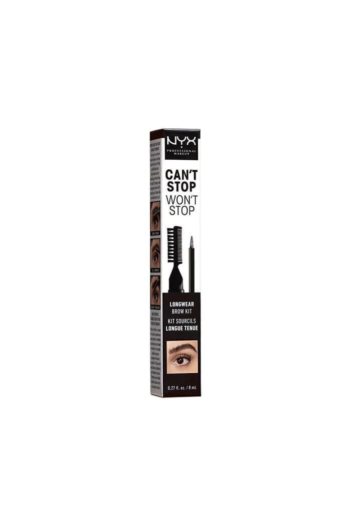 NYX Professional Makeup Csws Longwear Brow Ink Kıt-black
