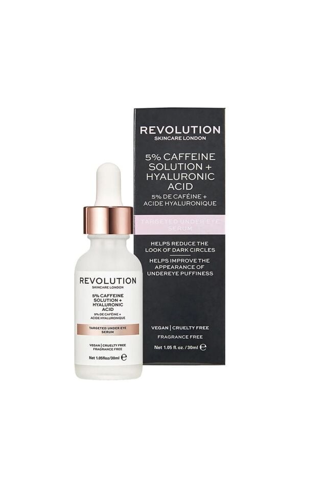 Revolution Skincare Göz Serumu Kafein Ve Hyaluronik Asit 30 ml