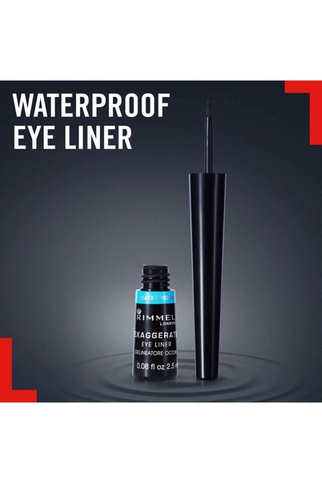 Stay Matte Powder 001 - Transparent + Siyah Eyeliner - Exaggerate Waterproof Eyeliner