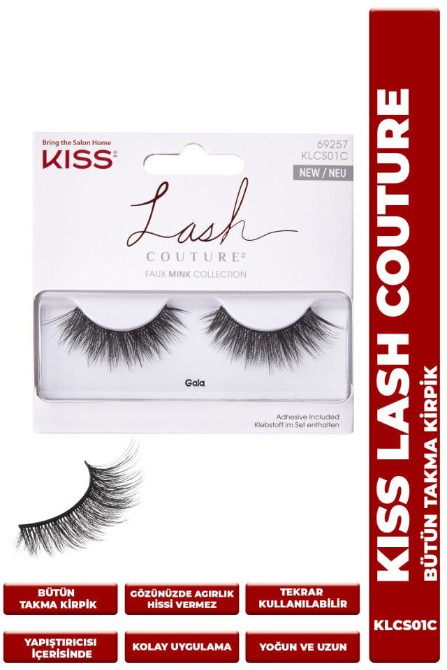 Bütün Takma Kirpik Extra Uzun Yoğun