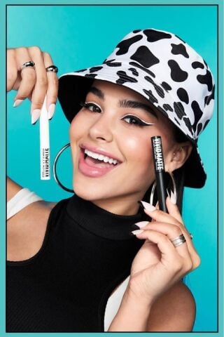 NYX Professional Makeup Vivid Matte Likit Eyeliner - Beyaz