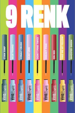 NYX Professional Makeup Vivid Brights Likit Eyeliner - Had Me At Yellow