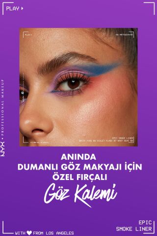 NYX Professional Makeup Epic Smoke Liner Göz Kalemi Mauve Grit