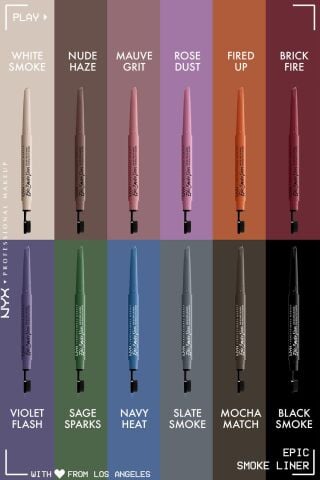 NYX Professional Makeup Epic Smoke Liner Göz Kalemi Mauve Grit