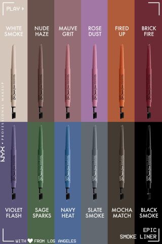NYX Professional Makeup Epic Smoke Liner Göz Kalemi Mauve Grit